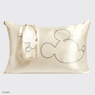 Kitsch & Mickey and Minnie Satin Pillowcase Standard Mr. Mouse Pillow by Kitsch as seen on celebrities