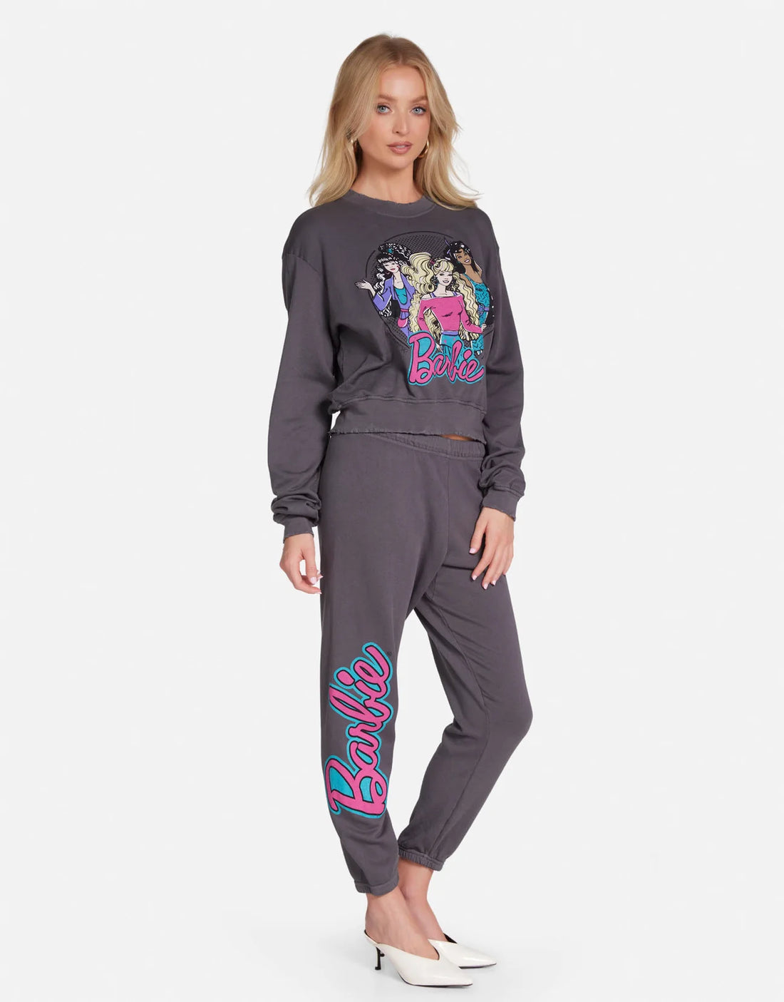 Shop Lauren Moshi Alana Barbie Sweatpants - Premium Sweatpants from Lauren Moshi Online now at Spoiled Brat 
