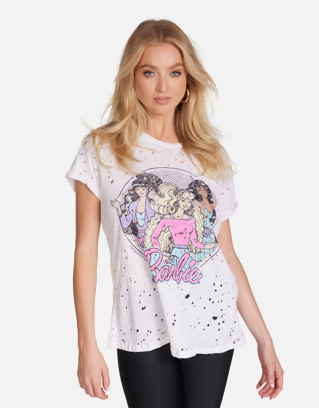 Shop Lauren Moshi Bess Barbie Vintage T-Shirt - Premium T-Shirt from Lauren Moshi Online now at Spoiled Brat 
