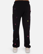 Lauren Moshi Chantria Neon Stud Elements Sweatpants Sweatpants by Lauren Moshi as seen on celebrities