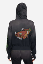 Lauren Moshi Hezly The Grouch Racing Zipper Hoodie Hoodie by Lauren Moshi as seen on celebrities
