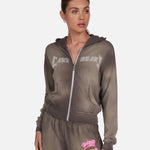Lauren Moshi Lachelle Rock Care Bears Hoodie Sweater by Lauren Moshi as seen on celebrities