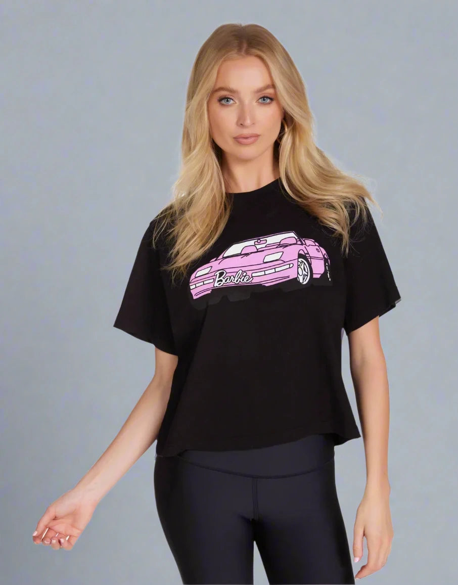 Shop Lauren Moshi Lauren Moshi Rue Barbie Convertible Crop T-Shirt online at Spoiled Brat