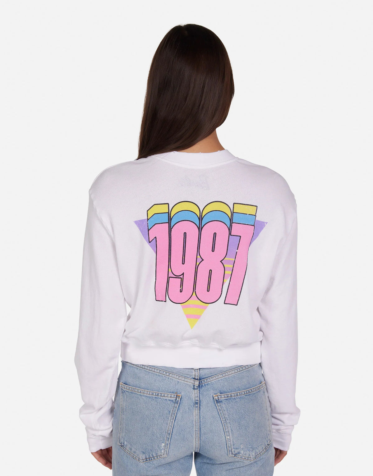 Shop Lauren Moshi Lauren Moshi Spalding 1987 Barbie Sweatshirt online at Spoiled Brat