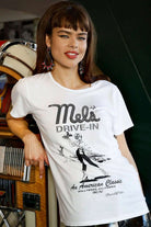 Lauren Moshi Wolf Mels Drive-In T-Shirt T-Shirt by Lauren Moshi as seen on celebrities