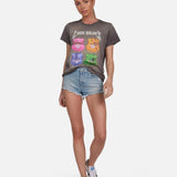 Lauren Moshi Wolf Rock Care Bears Tee T-Shirt by Lauren Moshi as seen on celebrities