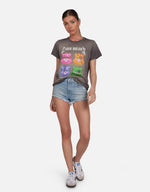 Shop Lauren Moshi Lauren Moshi Wolf Rock Care Bears Tee online at Spoiled Brat