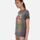 Lauren Moshi Wolf Rock Care Bears Tee T-Shirt by Lauren Moshi as seen on celebrities