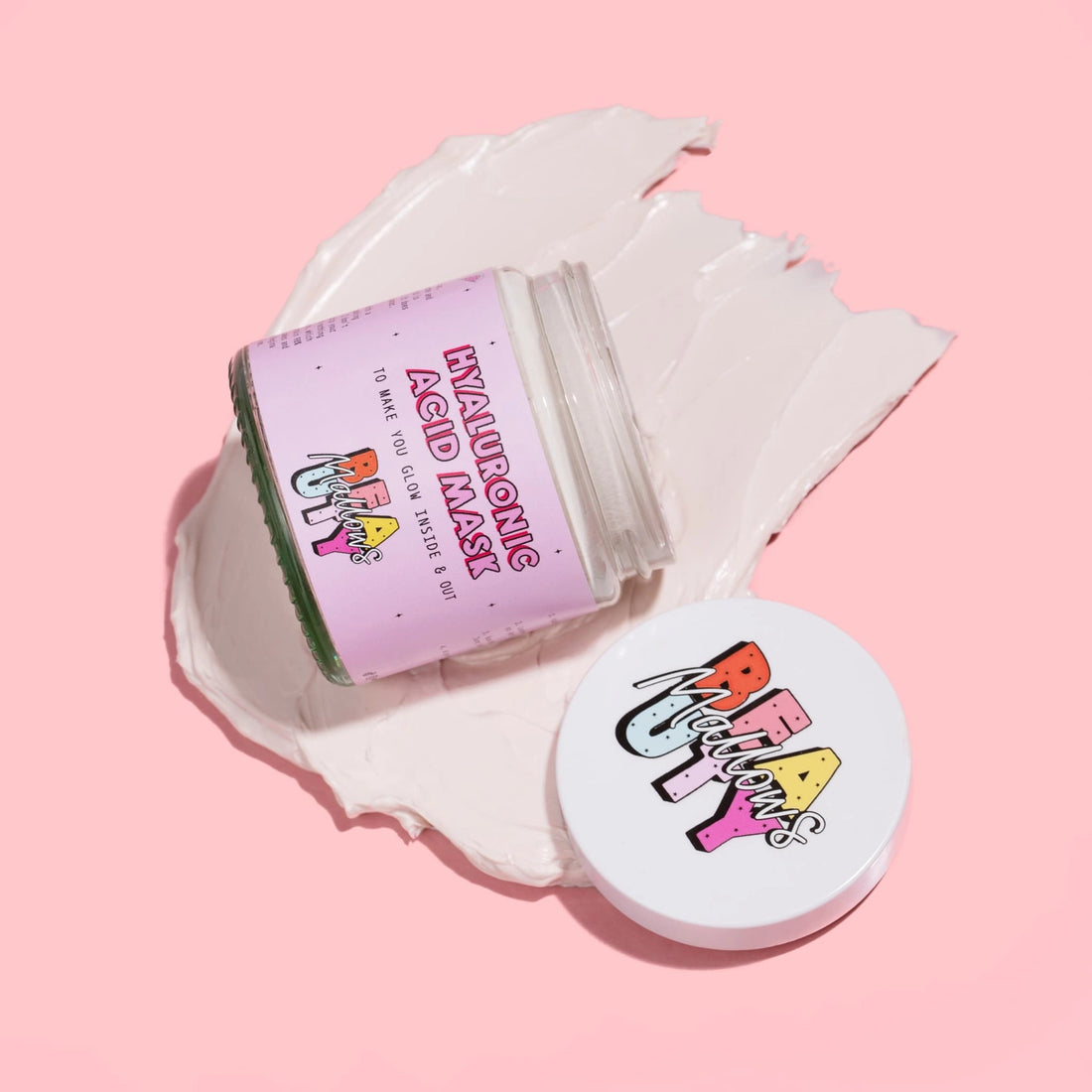 Shop Mallows Beauty Hyaluronic Acid Pink Clay Face Mask Online