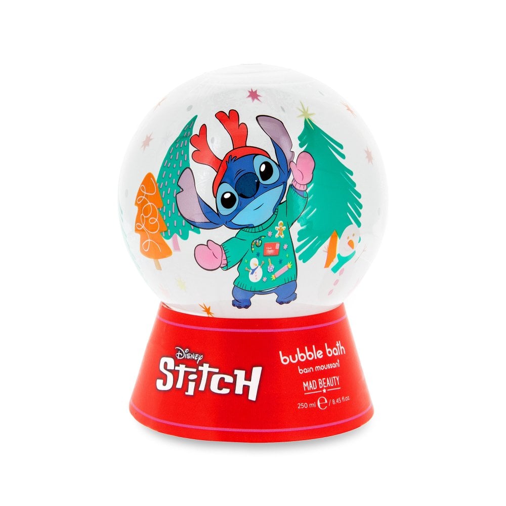 Shop Mad Beauty Disney Stitch At Christmas Bubble Bath - Premium Bath Bombs from Mad Beauty Online now at Spoiled Brat 