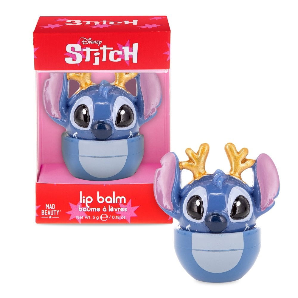 Shop Mad Beauty Disney Stitch At Christmas Lip Balm - Premium Lip Balm from Mad Beauty Online now at Spoiled Brat 