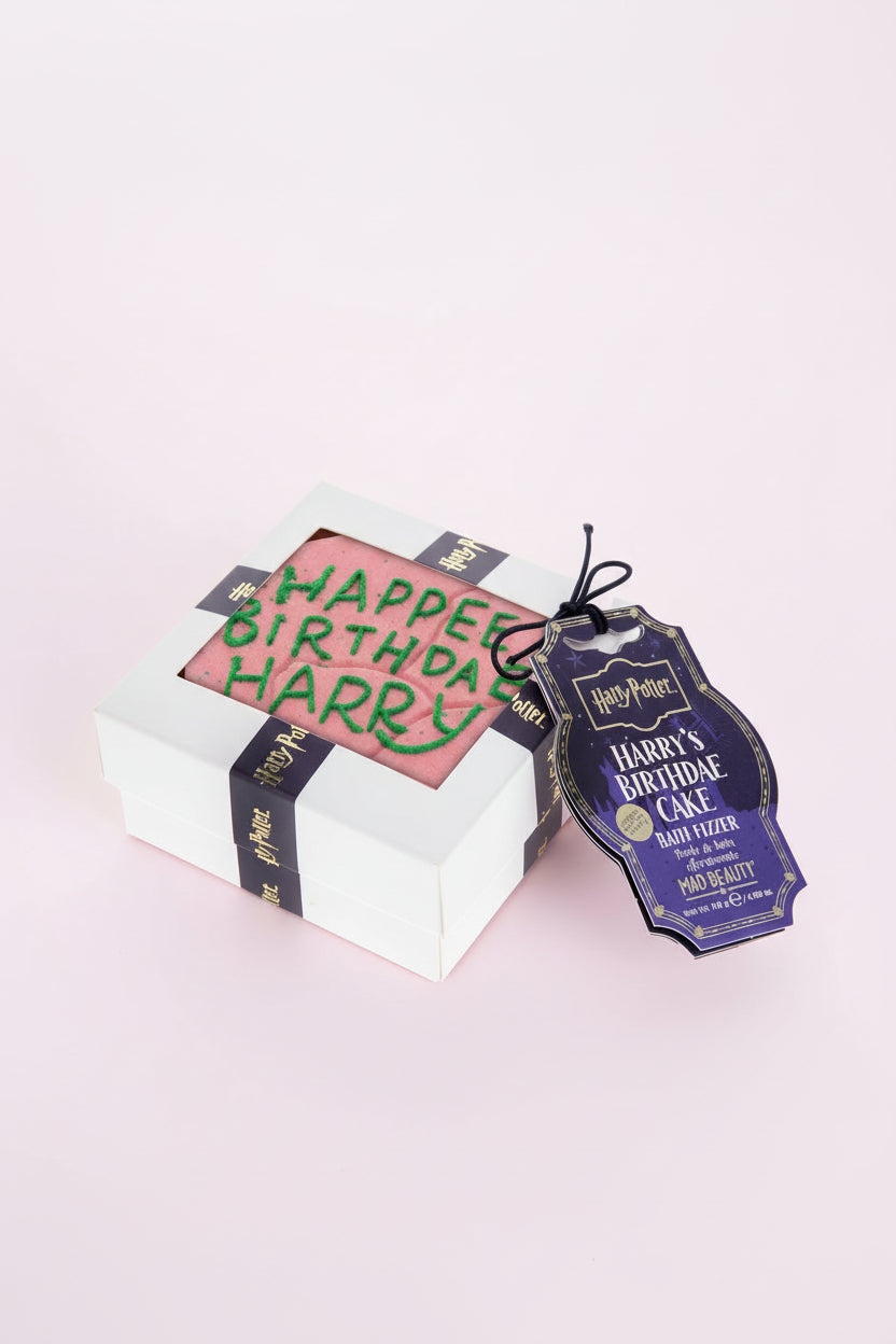 Mad Beauty Harry Potter Harry's Birthdae Cake Bath Fizzer