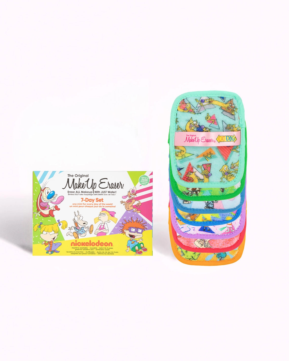 Shop Makeup Eraser Makeup Eraser 90's Nickelodeon 7 Day Set online at Spoiled Brat