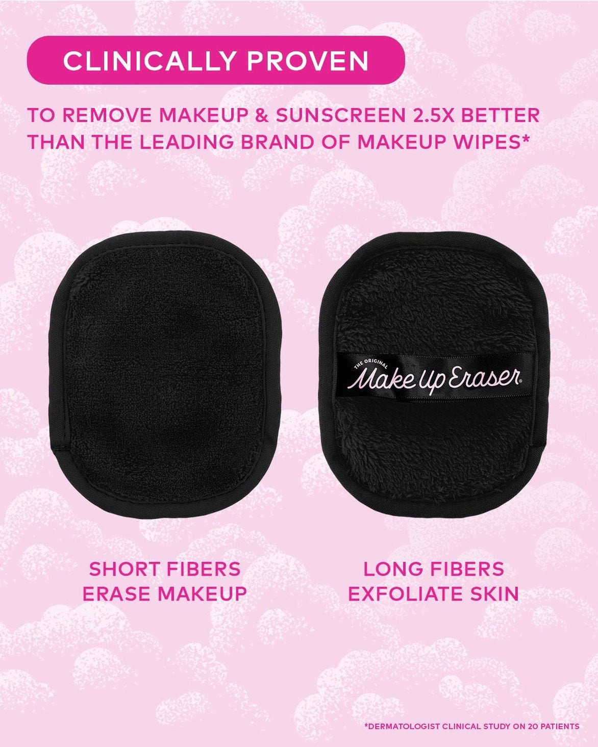 Shop Makeup Eraser Makeup Eraser Chic Black 7-Day Set online at Spoiled Brat