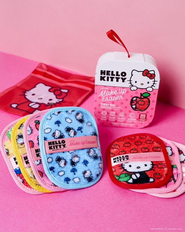 Shop Makeup Eraser Makeup Eraser Hello Kitty 7-Day Classic Set online at Spoiled Brat