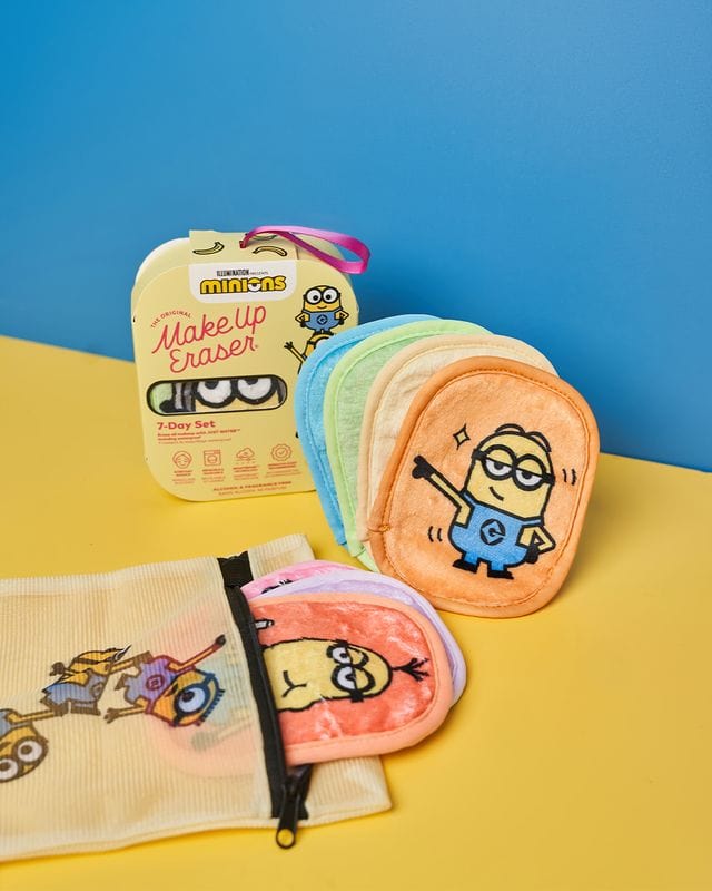 Shop Makeup Eraser Makeup Eraser Minions 7-Day Set online at Spoiled Brat