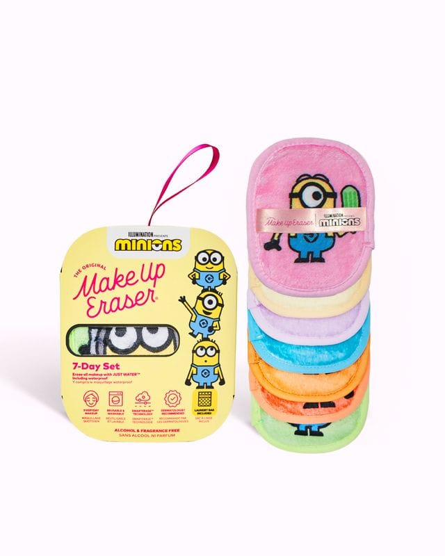 Shop Makeup Eraser Makeup Eraser Minions 7-Day Set online at Spoiled Brat