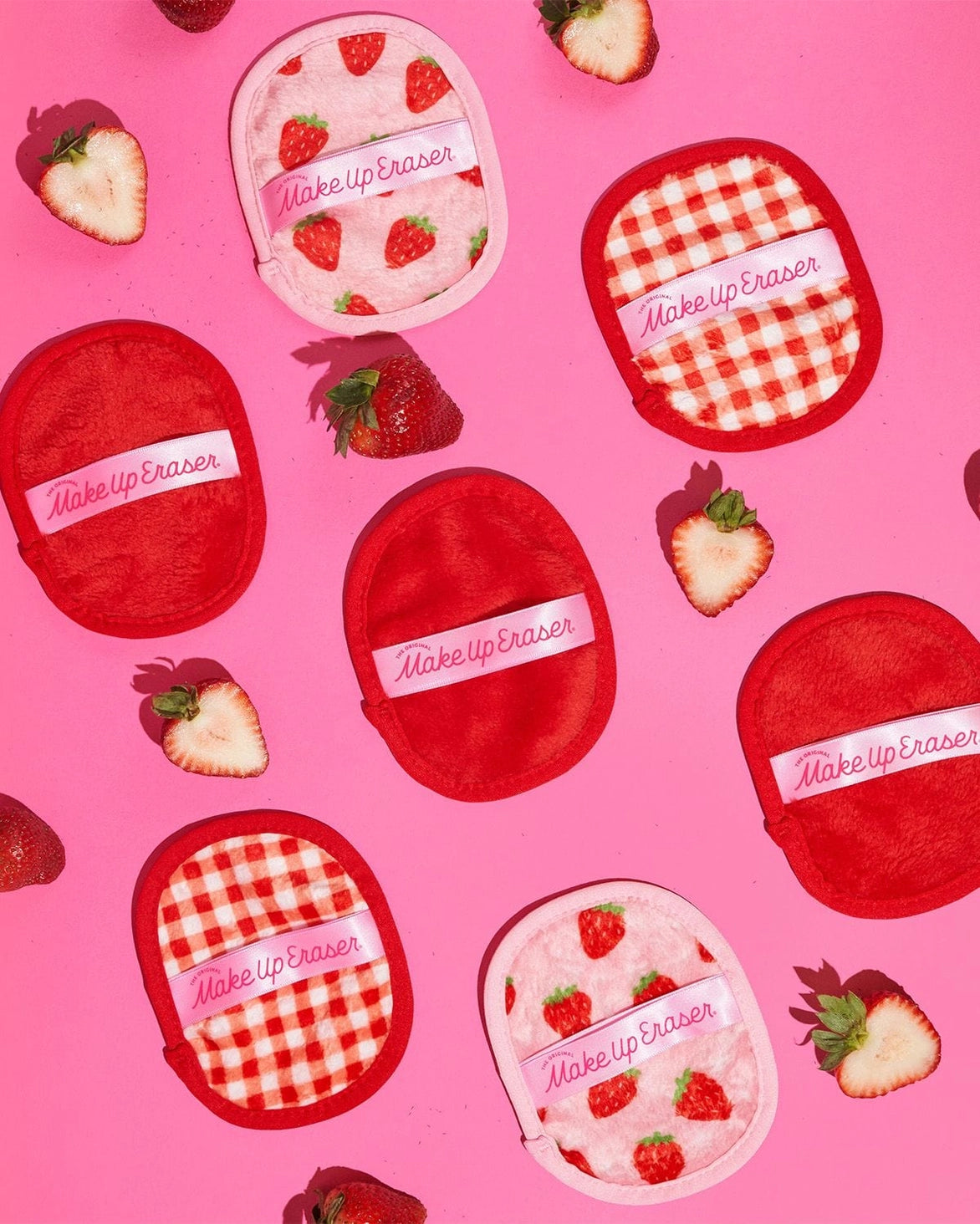 Shop Makeup Eraser Makeup Eraser Strawberry Fields 7-Day Set online at Spoiled Brat