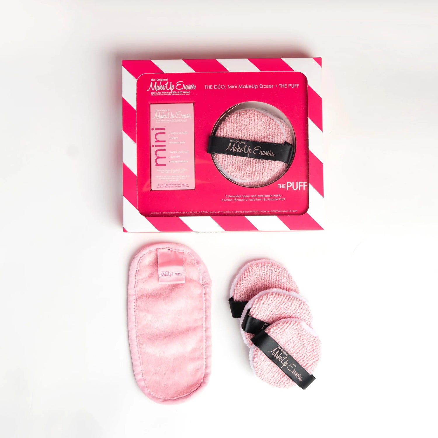 Makeup Eraser the Duo: Mini MakeUp Eraser + the Puff | Holiday Gift Set
