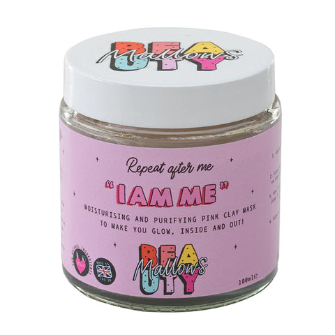 Shop Mallows Beauty Mallows Beauty Hyaluronic Acid Pink Clay Face Mask online at Spoiled Brat