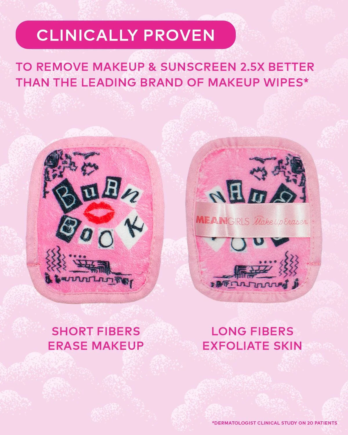 Shop Makeup Eraser Makeup Eraser Mean Girls 7-Day Set online at Spoiled Brat