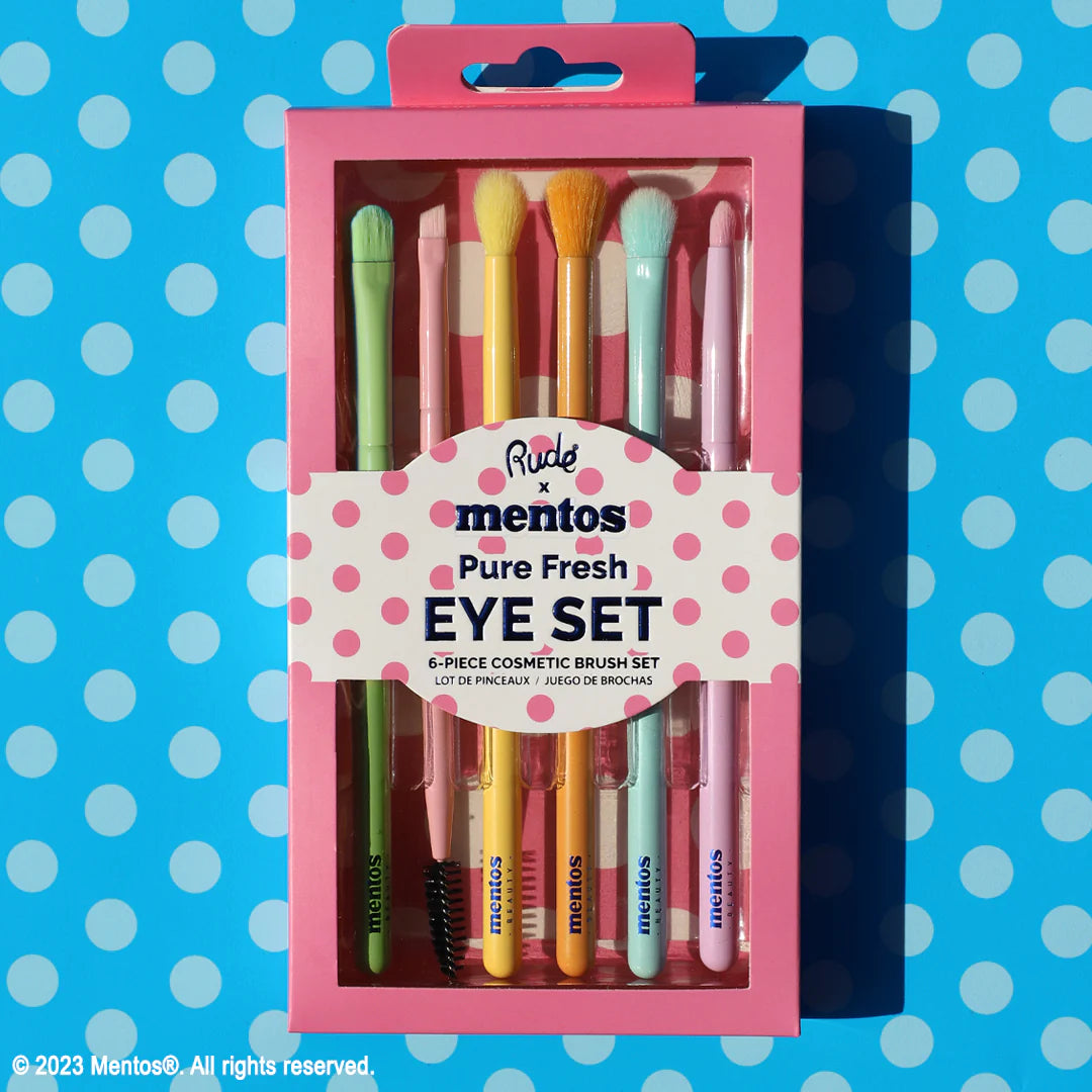 Shop Rude Cosmetics Rude Cosmetics Mentos Eye Brush Set online at Spoiled Brat