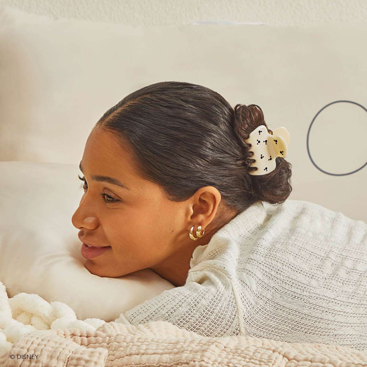 Disney Mickey & Minnie x Kitsch Cloud Claw Hair Clip Hair Band by Kitsch as seen on celebrities