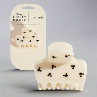 Shop Mickey/Minnie x Kitsch Cloud Clip - Cream Online