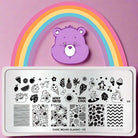 MoYou London Care Bears Classic 03 Nail Stamps Nail Art by MoYou London as seen on celebrities
