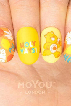 MoYou London Care Bears Classic 03 Nail Stamps Nail Art by MoYou London as seen on celebrities