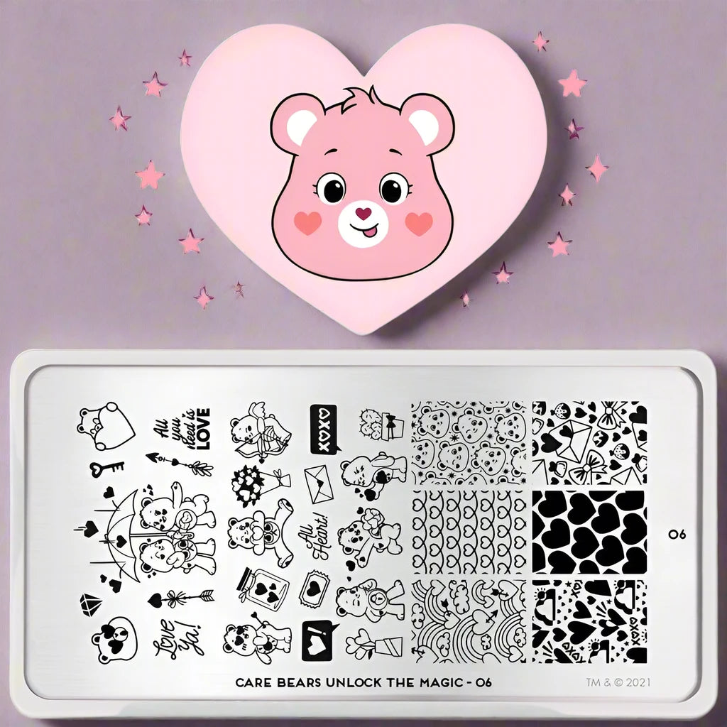 Shop MoYou London MoYou London Care Bears Classic 06 Nail Stamps online at Spoiled Brat