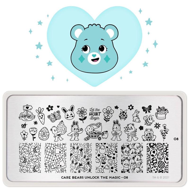 Buy MoYou London Care Bears Classic 08 Nail Stamps Online