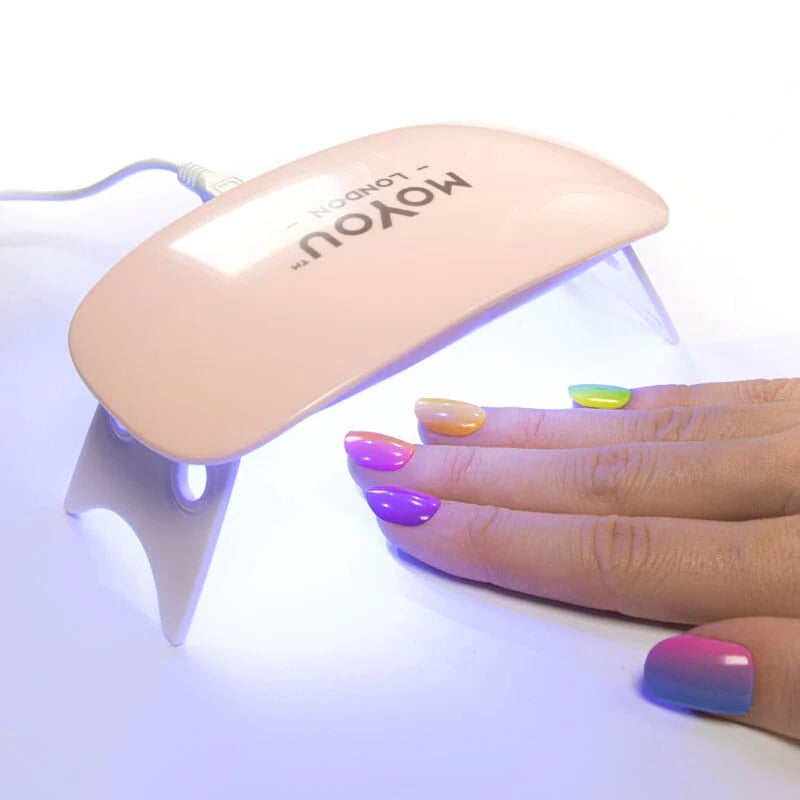 MoYou London Pastel Pink LED/UV Nail Lamp Nail Art by MoYou London as seen on celebrities