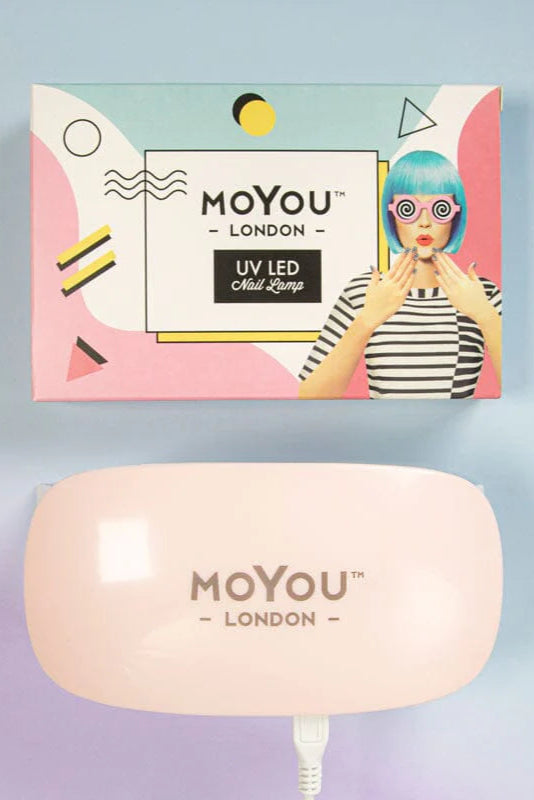 MoYou London Pastel Pink LED/UV Nail Lamp Nail Art by MoYou London as seen on celebrities