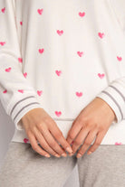 PJ Salvage Bright Stars & Brave Hearts PJ Top Sweater by PJ Salvage as seen on celebrities