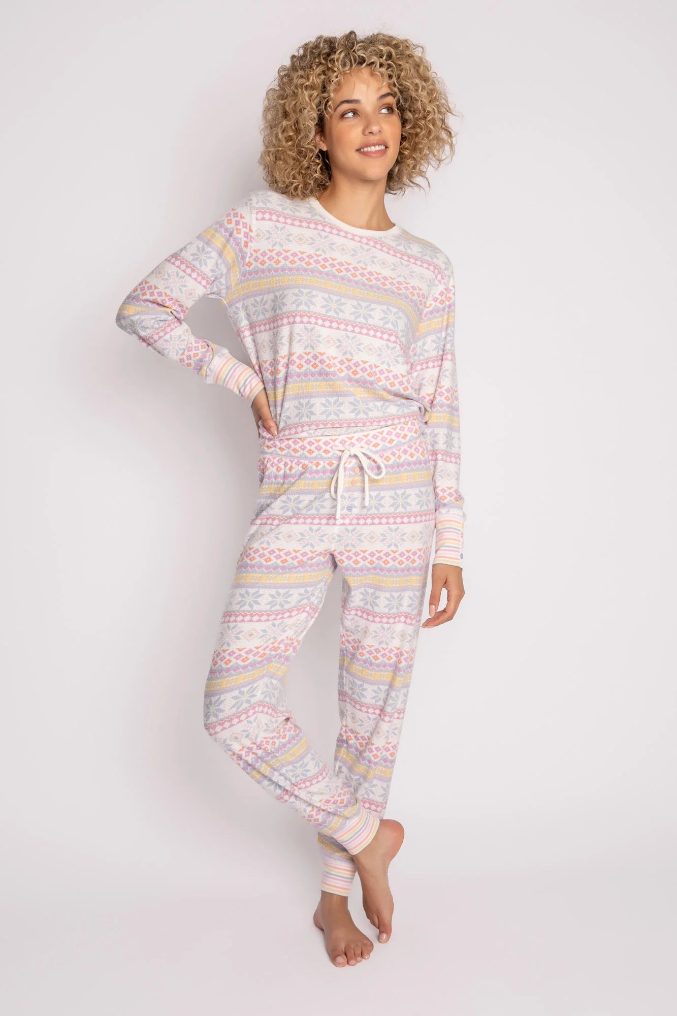 Shop PJ Salvage PJ Salvage Nordic Nights Pyjama Lounge Set online at Spoiled Brat