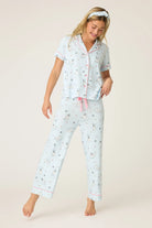 PJ Salvage Paws & Breathe Dog Print 3-Piece PJ Set