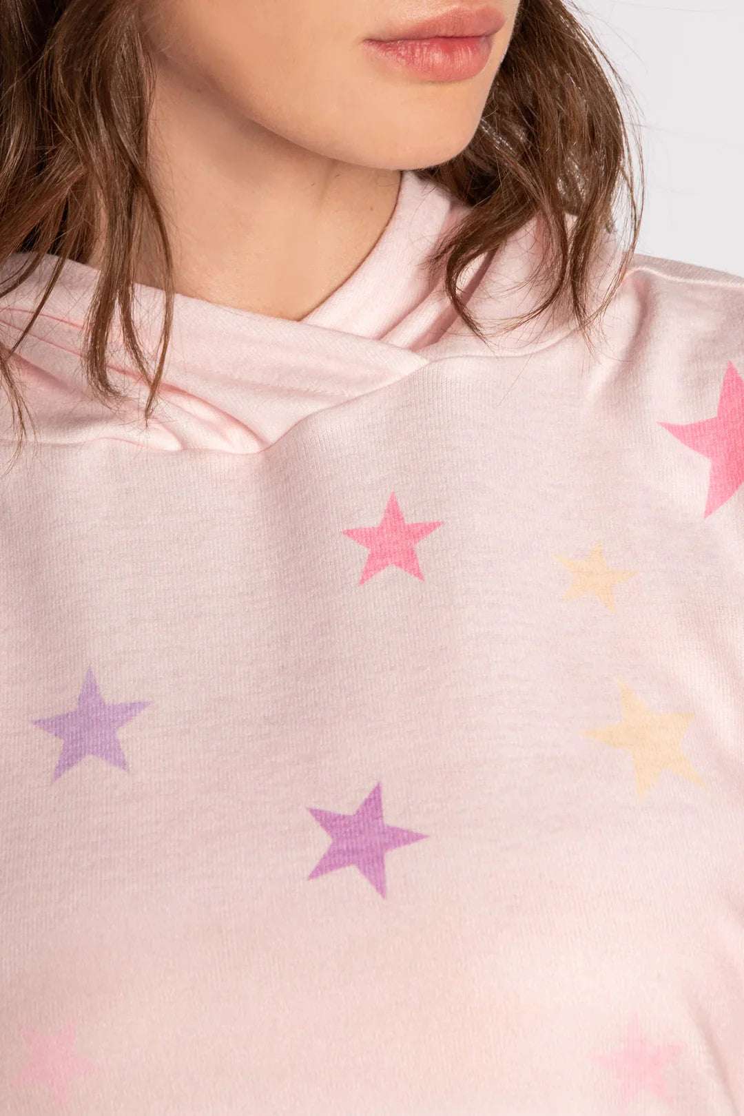PJ Salvage Peach Party Star Hoodie Hoodie by PJ Salvage as seen on celebrities