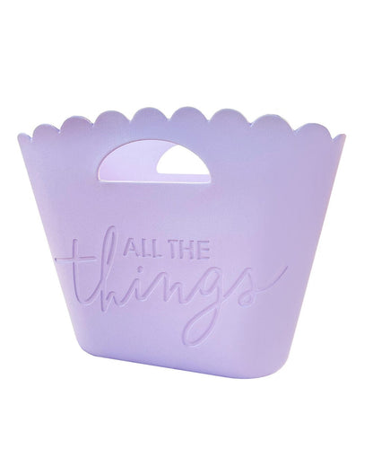 Shop Packed Party All The Things Lavender Jelly Tote Bag - Premium Tote Bag from Packed Party Online now at Spoiled Brat 