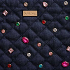 Packed Party Back to Fun Denim Everything Pouch Clutch Bag by Packed Party as seen on celebrities