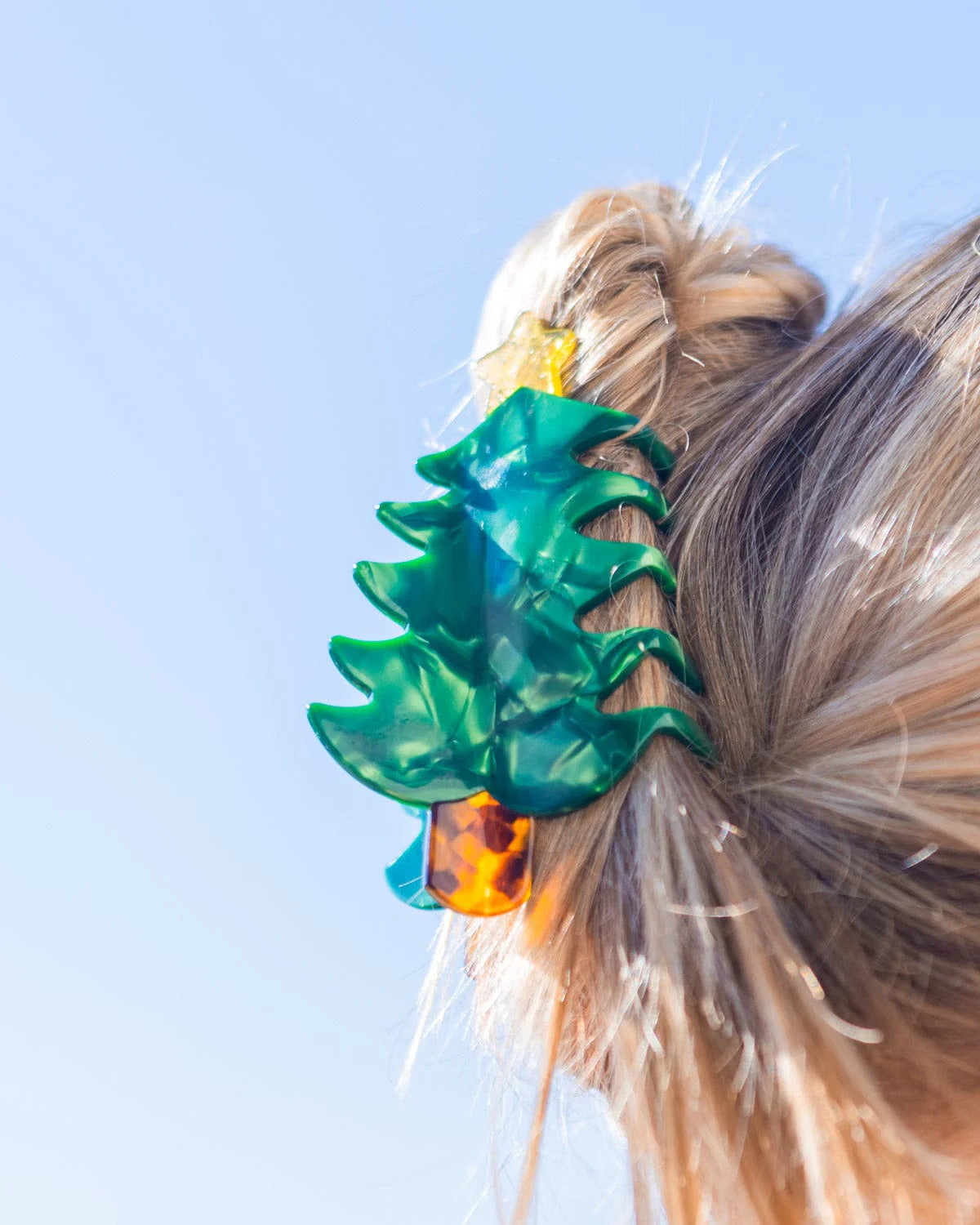 Shop Packed Party Packed Party Christmas Tree Claw Hair Clip online at Spoiled Brat