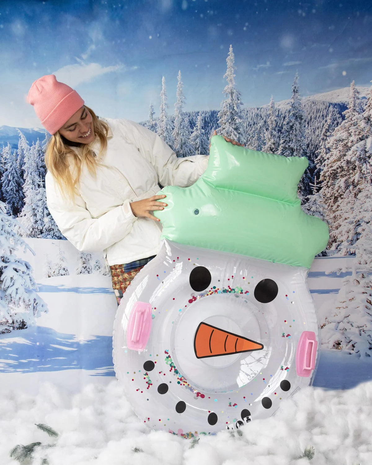 Shop Packed Party Packed Party Mr Snowman Inflatable Snow Tube online at Spoiled Brat