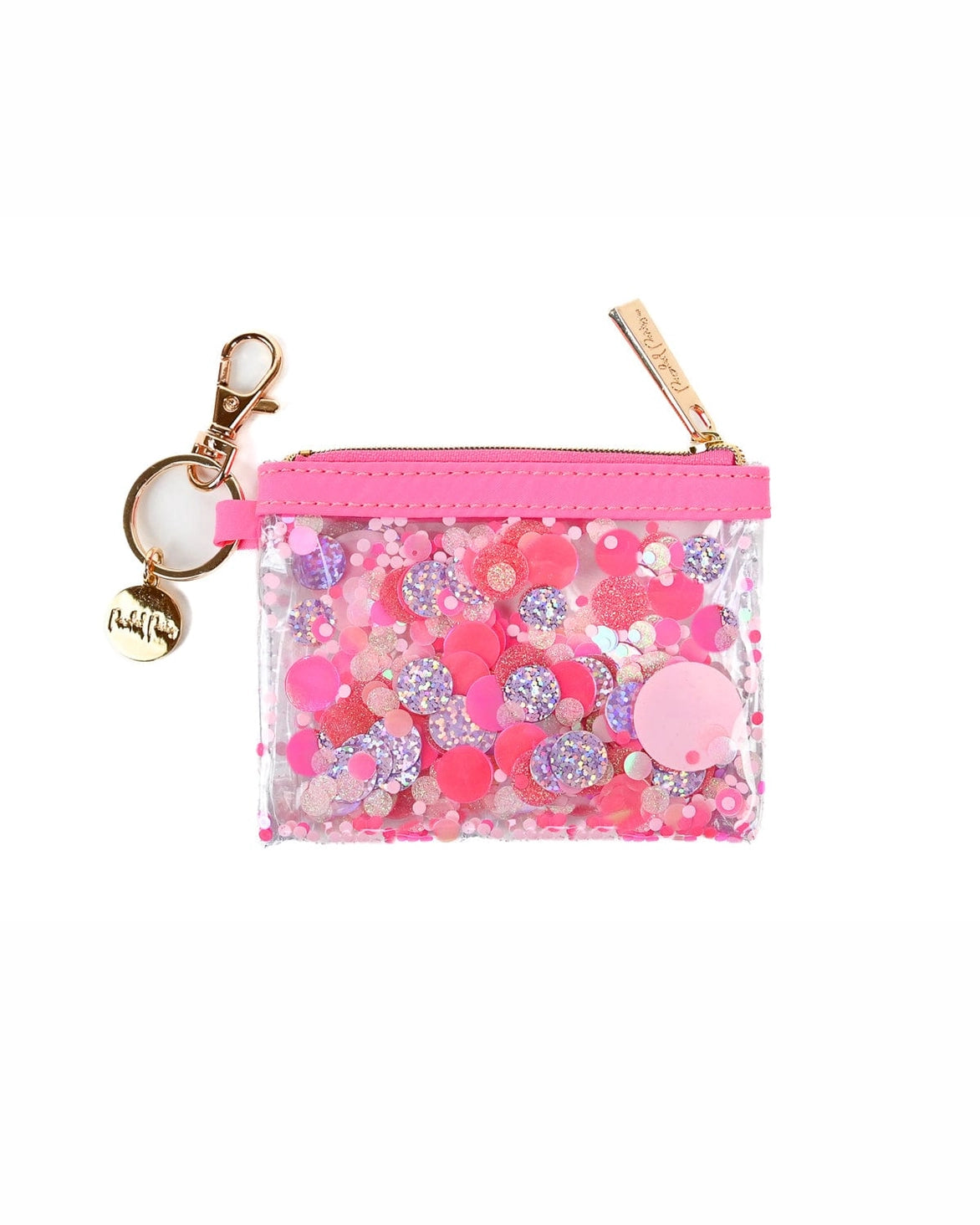 Shop Packed Party Packed Party Pink Party Confetti Mini Wallet Keychain online at Spoiled Brat