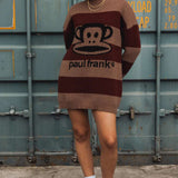 Paul Frank x Daisy Street Knitted Jumper Dress Dress by Daisy Street as seen on celebrities