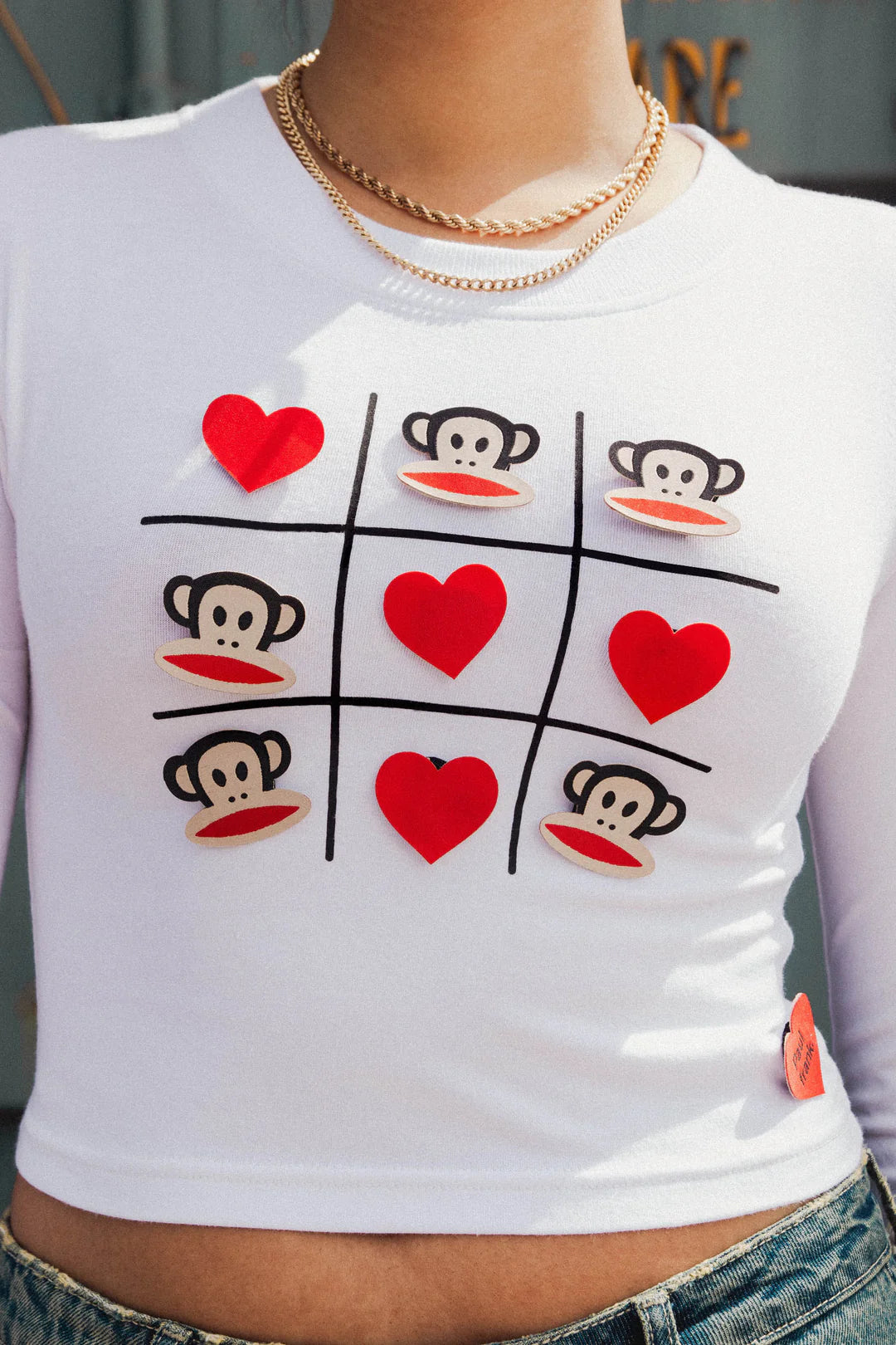 Shop Daisy Street Paul Frank x Daisy Street Long Sleeved Interactive Raglan Top online at Spoiled Brat