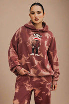 Paul Frank x Daisy Street Spray Effect Julius Hoodie Hoodie by Daisy Street as seen on celebrities