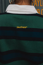 Shop Daisy Street Paul Frank x Daisy Street Varsity Rugby Top online at Spoiled Brat