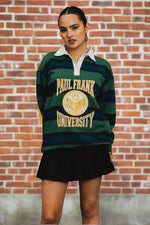 Shop Daisy Street Paul Frank x Daisy Street Varsity Rugby Top online at Spoiled Brat