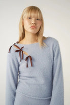 Pixie & Peach Chloe Cosy Bow Top