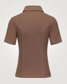 Pixie & Peach Peggy Rib Polo Top